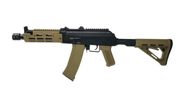 Rossi AK AK74u GROM MOD.1 AEG (Tan) - All AEG Airsoft Rifles