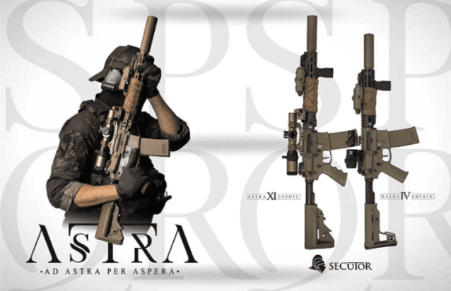 Secutor ASTRA XI Shadow AEG (M-Lok - Tan) - Secutor - view 3