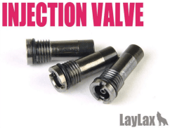 Laylax Nine Ball Airsoft Magazine Injection Valve for TM / VFC / WE / KSC (Black - 3 PCS)