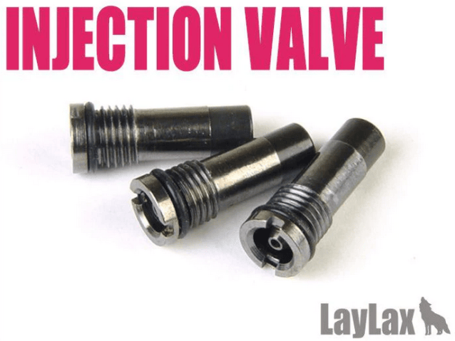 Laylax Nine Ball Airsoft Magazine Injection Valve for TM / VFC / WE / KSC (Black - 3 PCS) - Airsoft Gas Magazine Valves