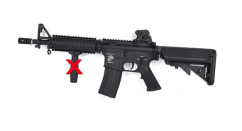 E&C MK18 MOD0 Airsoft Rifle AEG with v2.0 Gearbox. (Black)