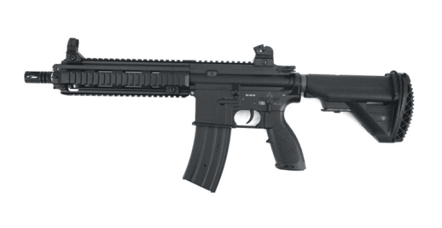 E&C 416D 9 inch QD2 laser logo AEG Gun (Black) - All AEG Airsoft Rifles
