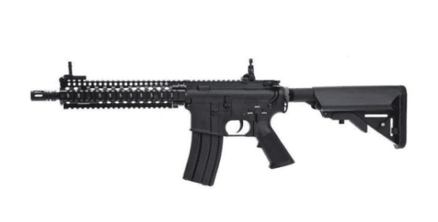 E&C MK18 MOD1 9 Inch Airsoft Rifle AEG with v2.0 Gearbox. (Black) - All AEG Airsoft Rifles