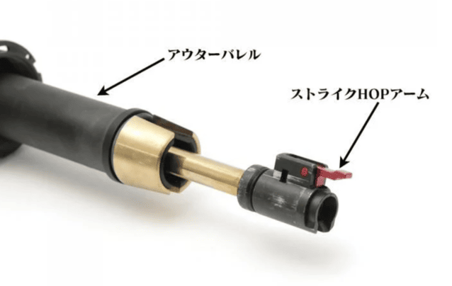 Laylax First Factory Strike Hop Arm for Tokyo Marui M4A1 MWS GBB (CNC Aluminum) - Laylax - view 3