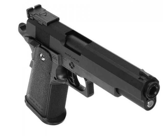 Laylax Nine Ball 2-Way Fixed Non-Recoiling Outer Barrel for Tokyo Marui Hi-Capa 5.1 (Black) - Tokyo Marui - view 2