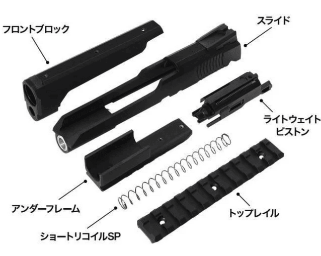 Laylax Nine Ball High Speed Sniping System for Tokyo Marui Hi-Capa 5.1 - Laylax - view 4