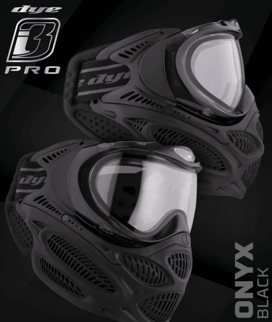 DYE i3 Pro Goggle - Onyx Black - Airsoft Full Face masks - view 6