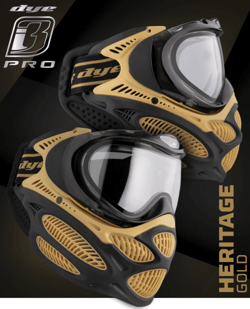 DYE i3 Pro Goggle - Heritage Gold - Airsoft Full Face masks - view 7