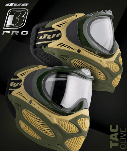 DYE i3 Pro Goggle - Tac Olive - Airsoft Eye Protection - view 8