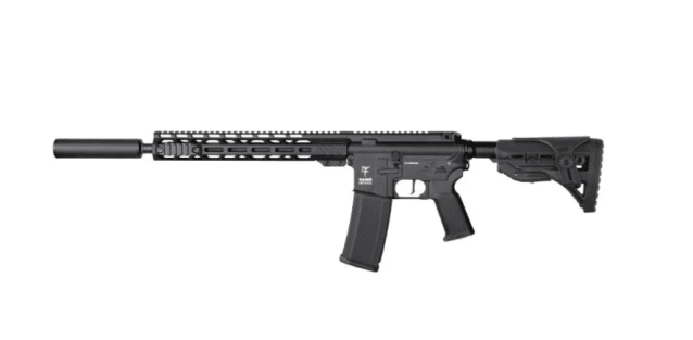 Saigo Defense BUSHIDO MEIYO DMR2 AEG (Black - Inc. Lipo Battery and Charger) - DMR AEG SNIPER RIFLE