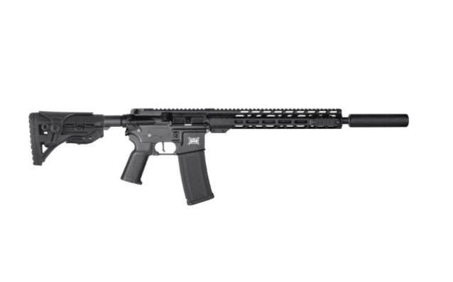 Saigo Defense BUSHIDO MEIYO DMR2 AEG (Black - Inc. Lipo Battery and Charger) - DMR AEG SNIPER RIFLE - view 2