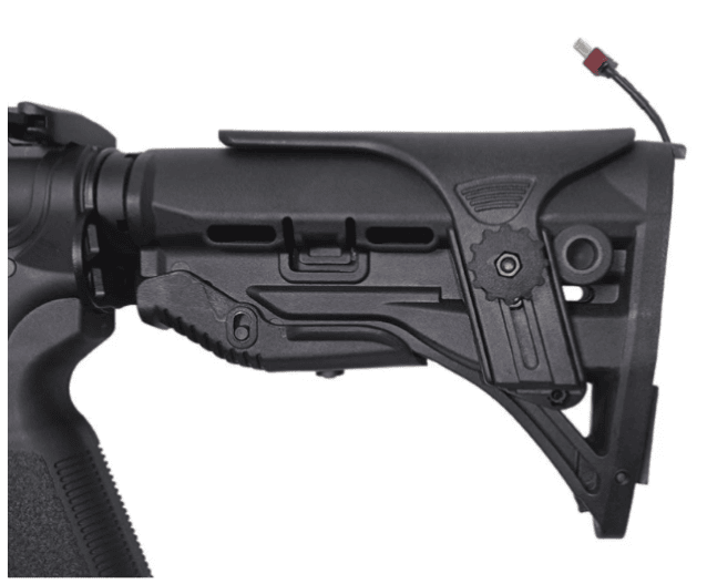 Saigo Defense BUSHIDO MEIYO DMR2 AEG (Black - Inc. Lipo Battery and Charger) - DMR AEG SNIPER RIFLE - view 3