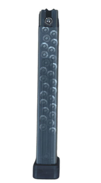 Maruyama SCW-9 PRO-G / MP-IX / MP9 Gas Magazine (50 Rounds - Black) - Airsoft GBB Rifle Magazines - view 4