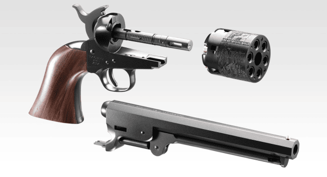 Tokyo Marui M1851 NAVY Air Cocking Pistol Revolver. - Airsoft Revolvers - view 3