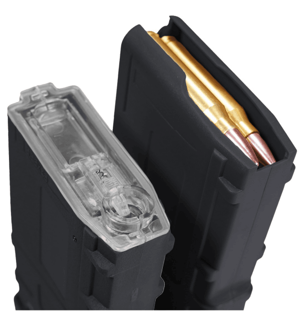 Nuprol M4 N-MAG ELECTRIC DUAL MAGAZINE AEG 800R (ULTRA-CAP|AUTO-BUTTON) (BLACK) - Airsoft AEG Magazines - view 3