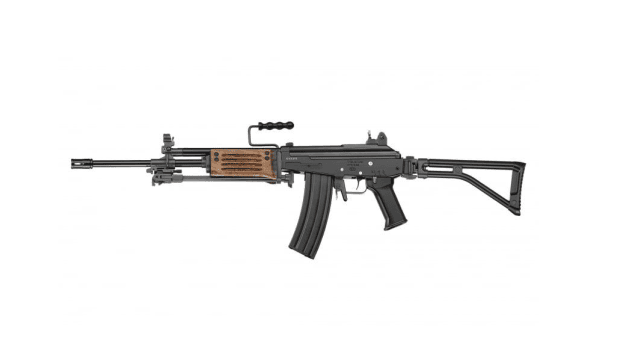 ICS (Metal) Galil ICAR ARM (Wood Handguard) Airsoft Gun AEG - ICS - view 2