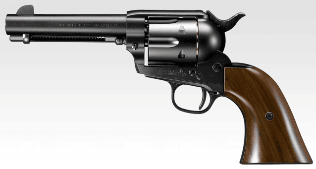 Tokyo Marui SAA.45 Civilian 4 3/4 Inch (Black) - Airsoft Revolvers