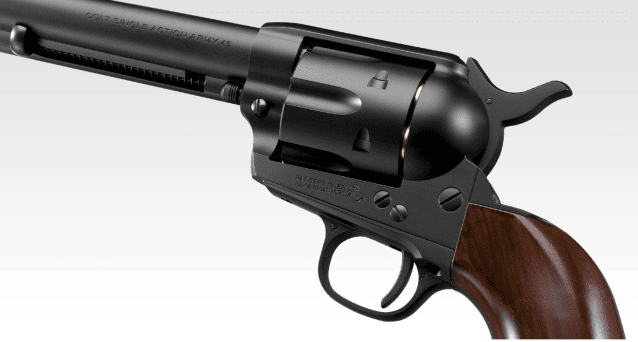 Tokyo Marui SAA.45 Civilian 4 3/4 Inch (Black) - Airsoft Revolvers - view 3