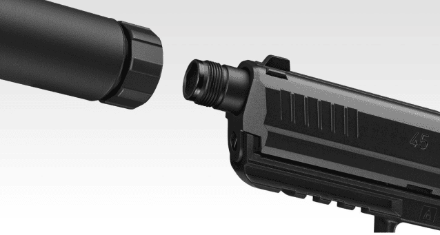 Tokyo Marui HK45 Tactical Black GBB Pistol. - All Airsoft Gas Pistols - view 2