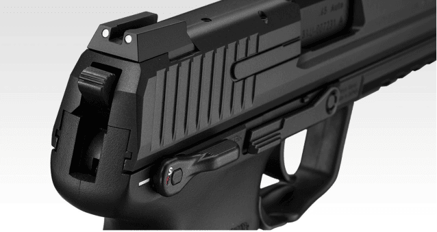 Tokyo Marui HK45 Tactical Black GBB Pistol. - All Airsoft Gas Pistols - view 3