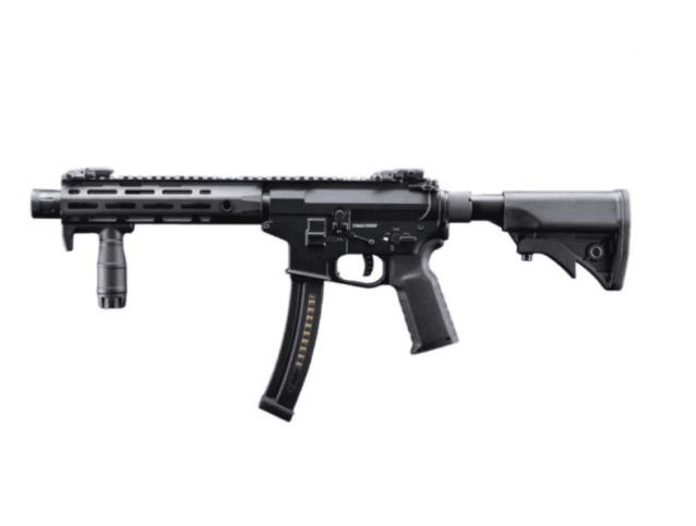 Cyma Platinum 9mm Rapid Strike AEG Carbine (SBR - Black - CM106B) - Cyma