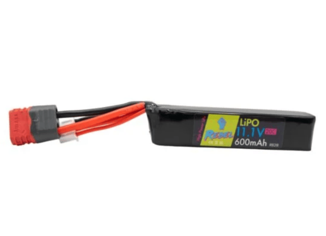 Rebel Battery - 600mAh Lipo 11.1V (PDW) - Deans (fits the EMG Autobot) - airsoft 11.1V Deans