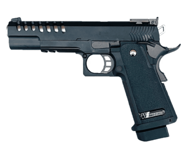 WE Hi Capa 5.1 K2 GBBP (Full Metal - Black) - Airsoft Hi Capa Pistols