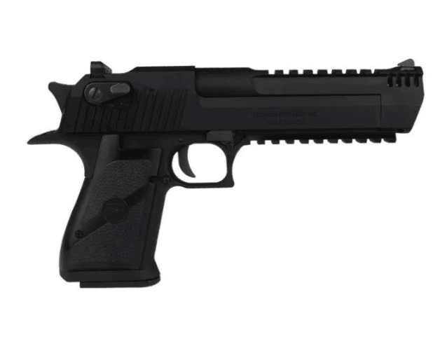 Magnum Research Inc. Desert Eagle L650AE Gas Blowback Pistol (by WE / Cybergun - Black - 950509) - All Airsoft Gas Pistols - view 2