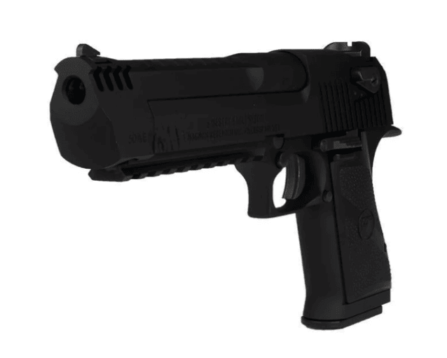 Magnum Research Inc. Desert Eagle L650AE Gas Blowback Pistol (by WE / Cybergun - Black - 950509) - All Airsoft Gas Pistols - view 4