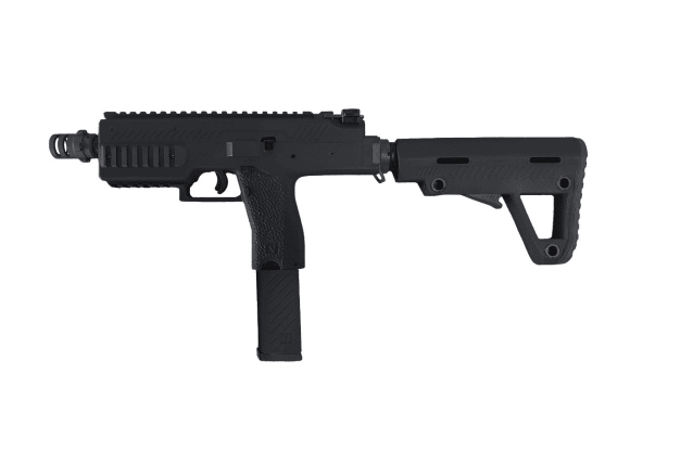 VMP-1M (0.99J/328FPS-SELECT FIRE - BLACK) GBB SMG - Vorsk