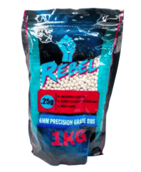 Rebel Precision 6mm BBs 1kg Bag - 0.25g