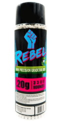 Rebel Precision 6mm BIO BBs 3300ct Bottle - 0.20g