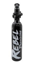 Rebel 13ci 3K Aluminum HPA Tank w/ Regulator - Black (Empty)