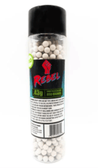 Rebel Precision Heavyweight BIO 6mm BBs 850pcs Bottle - 0.43g