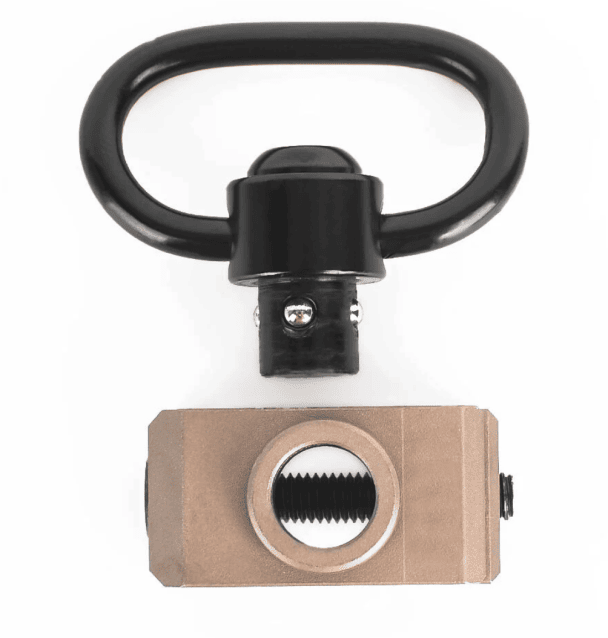 Rebel QD Sling Attachment Steel Mount - Dark Earth - Airsoft Slings - view 3