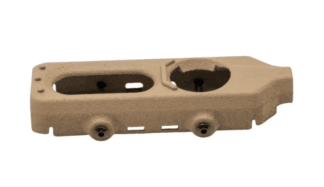 Rebel L3 Harris NGAL Tactical Flashlight Switch Picatinny Mount & Panel Clip TAN - Airsoft Torches & Laser Units