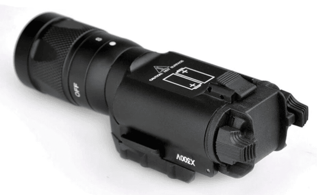 Rebel X300 VAMPIRE Tactical Pistol Flashlight 850 Lumen with Strobe - Black - Airsoft Torches & Laser Units - view 3