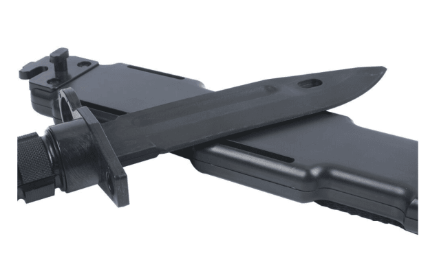 Rebel M9 Bayonet Plastic Knife With Sheath - airsoft Dummy Weapons - view 3