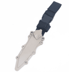 Rebel Tactical Plastic Knife + MP Sheath DE