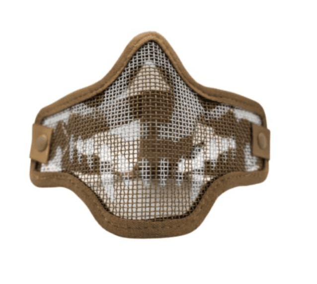 Rebel Precision Steel Lower Face Mask Skull VCAM - Airsoft lower Face Protection - view 3