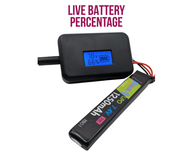 Rebel RBC02 Ultra Compact Smart Charger (Lipo/Li-Ion) - Airsoft Battery Chargers - view 2