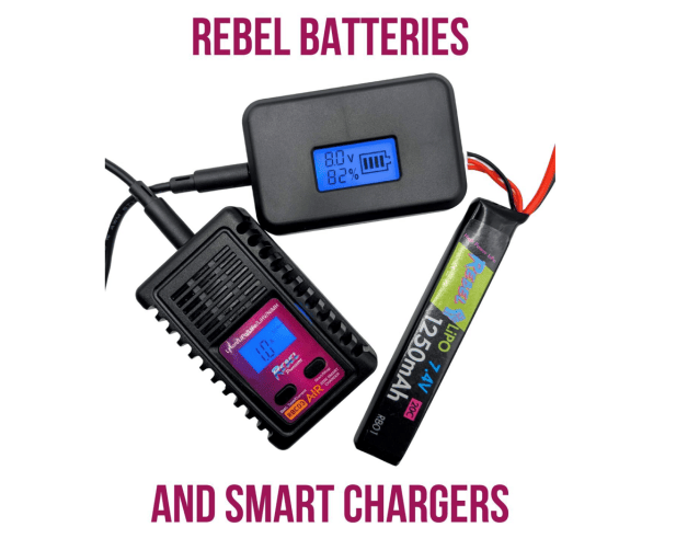 Rebel RBC02 Ultra Compact Smart Charger (Lipo/Li-Ion) - Airsoft Battery Chargers - view 4