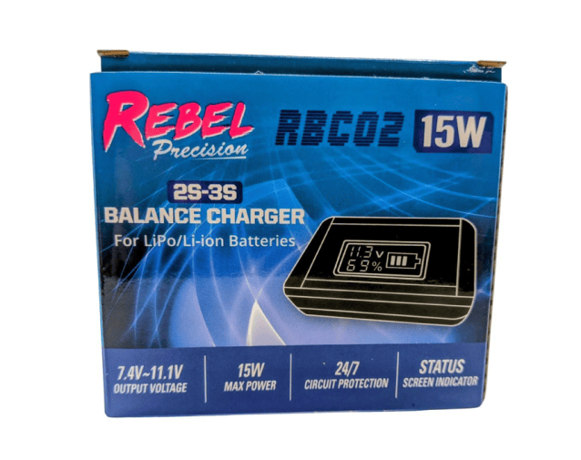Rebel RBC02 Ultra Compact Smart Charger (Lipo/Li-Ion) - Airsoft Battery Chargers - view 5