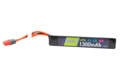 Rebel Battery - 1300mAh Lipo 11.1V 20C Stick - Deans