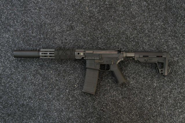 used - Secutor astra iv shadow aeg - Used Airsoft Equipment
