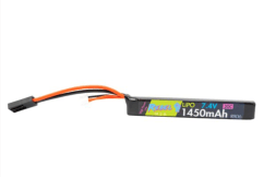 Rebel Battery - 1450mAh Lipo 7.4V 30C Stick - Mini Tamiya