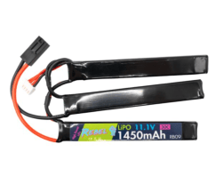 Rebel Battery - 1450mAh Lipo 11.1V 30C Nunchuck - Mini Tamiya