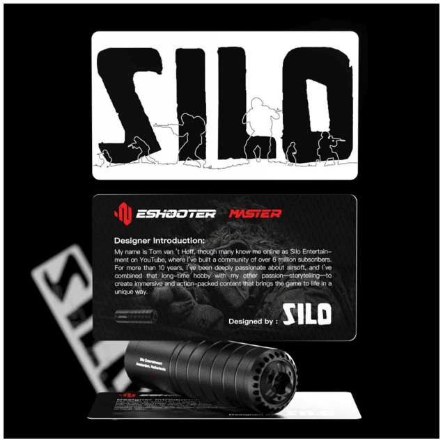 E-Shooter MASTER X SILO - SMOKY FLARE TRACER UNIT (BT) - Airsoft Tracer Unit - view 5