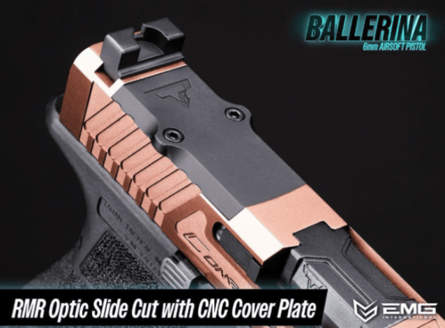 TTI JW Series Ballerina 2011 CNC Gas Blowback Airsoft Pistol (R34-3 Bronze - EMG/Army) - Airsoft Hi Capa Pistols - view 5
