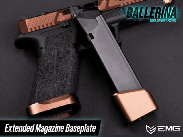 TTI JW Series Ballerina 2011 CNC Gas Blowback Airsoft Pistol (R34-3 Bronze - EMG/Army) - Airsoft Hi Capa Pistols - view 8